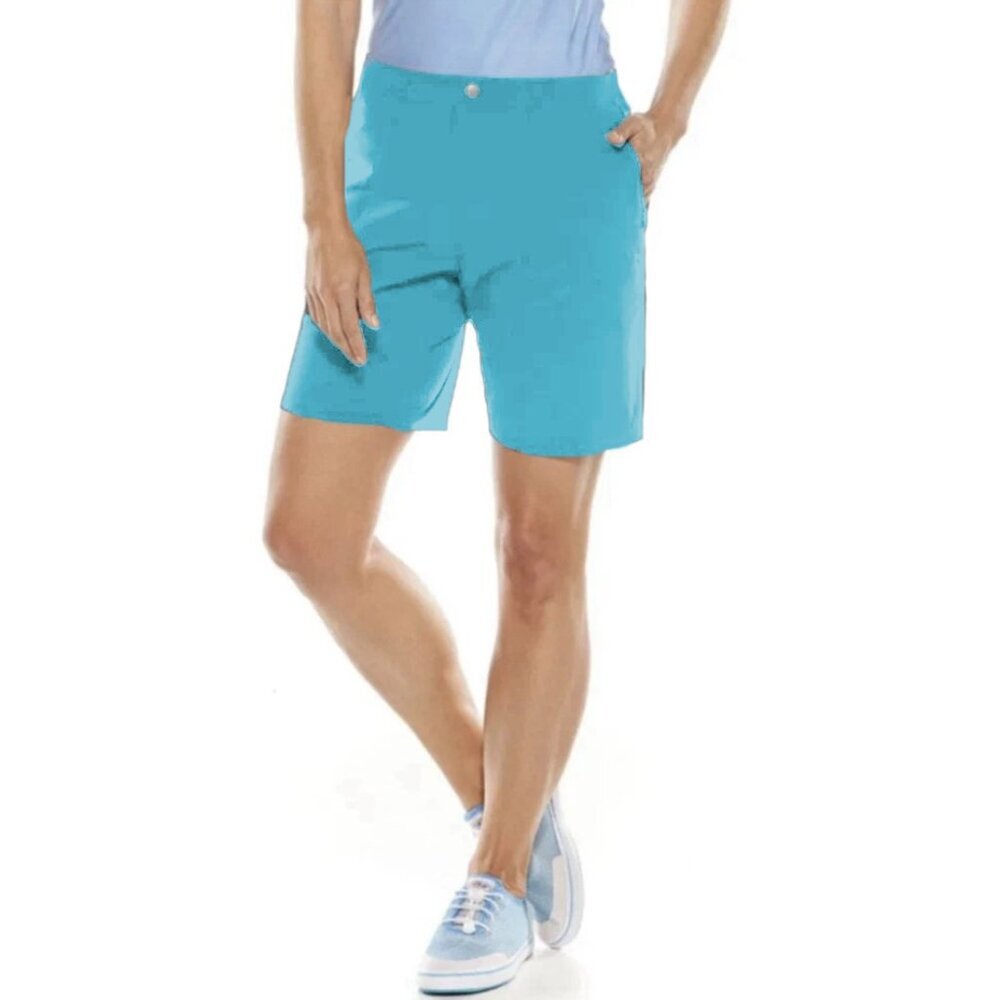 Coolibar Schooner Boardshorts UPF 50+ Size 14 Lightweight Water Repe…